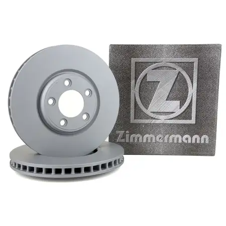 ZIMMERMANN Bremsscheiben Satz f&uuml;r JAGUAR S-Type 2 X200 bis Fgst.-Nr. M45254 vorne
