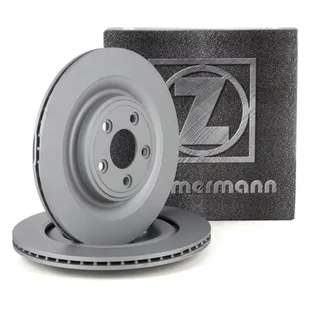 ZIMMERMANN Bremsscheiben Satz f&uuml;r JAGUAR S-Type 2 X200 XF 1 XJ XK 2 hinten