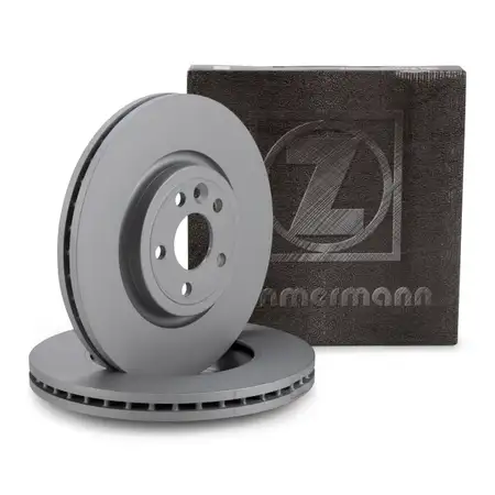 ZIMMERMANN Brake Disc Set for LAND ROVER Range Rover Velar L560 17-inch Front