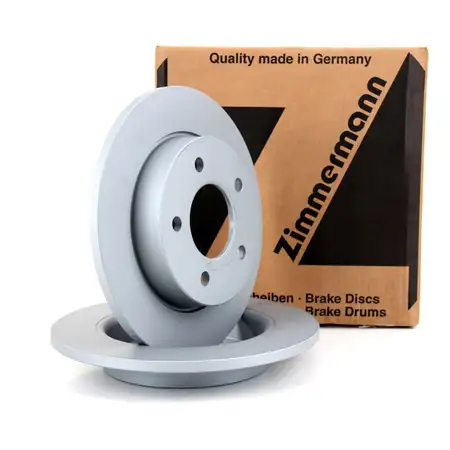 ZIMMERMANN Bremsscheiben f&uuml;r Mazda 3 BK 1.4 1.6 1.6DI BL 1.6 1.6/2.2D hinten