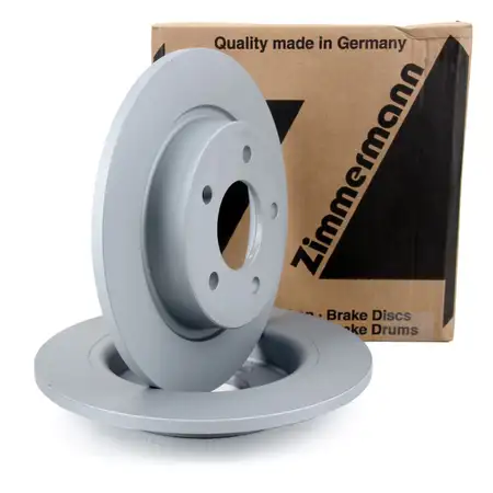 ZIMMERMANN Brake Discs for Mazda 3 BK BL 16/17-inch 5 CW CR19 15-inch rear