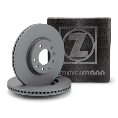 ZIMMERMANN Bremsscheiben Satz f&uuml;r Mazda 6 (GH) 1.8-2.5MZR 2.0/2.2MZR-CD vorne