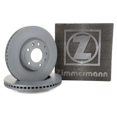 ZIMMERMANN Brake Disc Set for Mazda CX-7 (ER) 2.3DISI 2.2MZR-CD/AWD (Front)