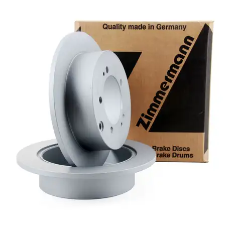ZIMMERMANN Bremsscheiben Satz f&uuml;r Mitsubishi Eclipse II Lancer Outlander hinten