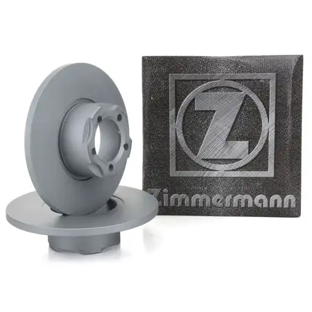 ZIMMERMANN Brake Disc Set for MERCEDES Coupe (Tailfin) W110, W111, W112 (Front)