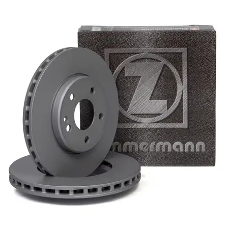 ZIMMERMANN Bremsscheiben Satz f&uuml;r MERCEDES W169 W245 200/TURBO 180/200CDI vorne
