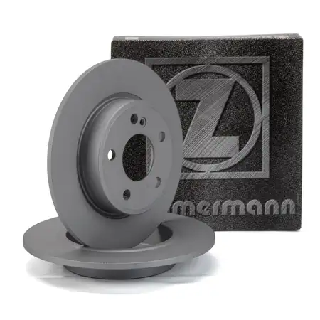 ZIMMERMANN Bremsscheiben Satz f&uuml;r MERCEDES W176 W246 W242 C117 hinten
