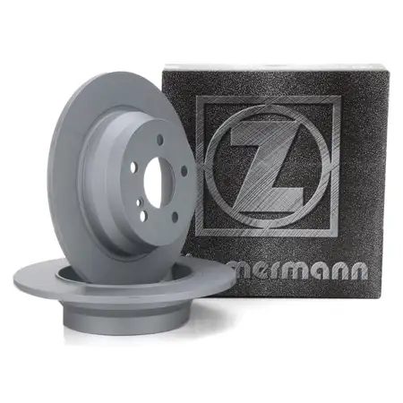 ZIMMERMANN Brake Disc Set for MERCEDES E-Class W211, W212, CLS C/X218 (Rear)