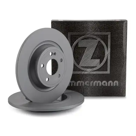 ZIMMERMANN Brake Disc Set for MERCEDES A-Class W177 and B-Class W247 (Rear) 2474230312