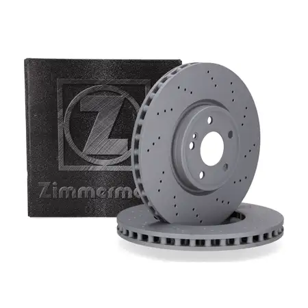 ZIMMERMANN Brake Disc Set for MERCEDES W/V177 W247 C/X118 H/X247 (Front) 2474212012