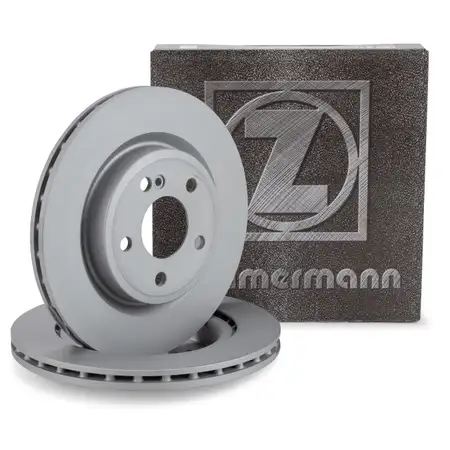 ZIMMERMANN Bremsscheiben Satz f&uuml;r MERCEDES W176 C117 X117 X156 4matic hinten 2464230812