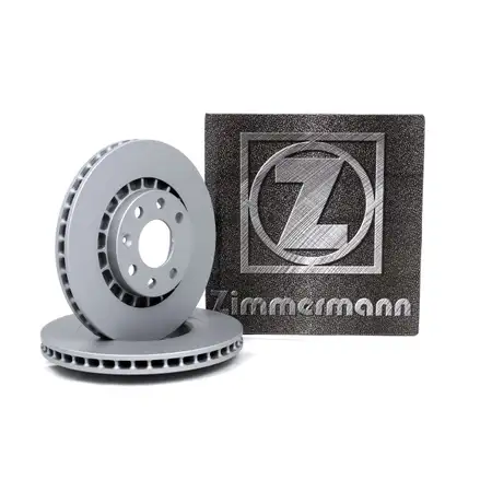 ZIMMERMANN Brake Disc Set, 256 mm, for OPEL Astra F, Kadett E, Vectra A, B (Front)