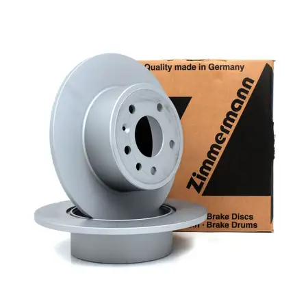 ZIMMERMANN Brake Disc Set for OPEL Vectra B, SAAB 9-3 YS3D, 9-5 YS3E (Rear)