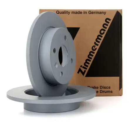 ZIMMERMANN Brake Disc Set, 240 mm, for Opel Astra G, H, and Meriva A (Rear)