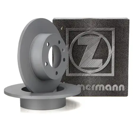 ZIMMERMANN Brake Disc Set for NISSAN Interstar, OPEL Movano X70, and RENAULT Master 2 (Rear)