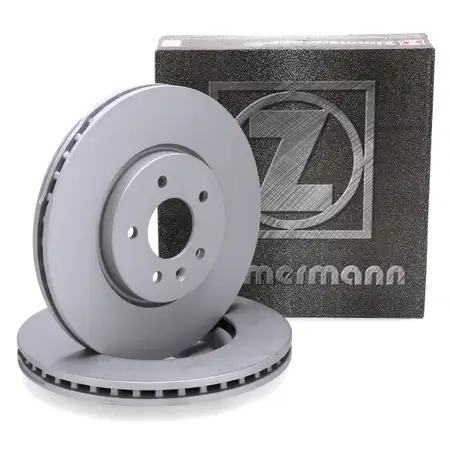 ZIMMERMANN Brake Disc Set for OPEL INSIGNIA B 17-inch (front), model year 2017 and later