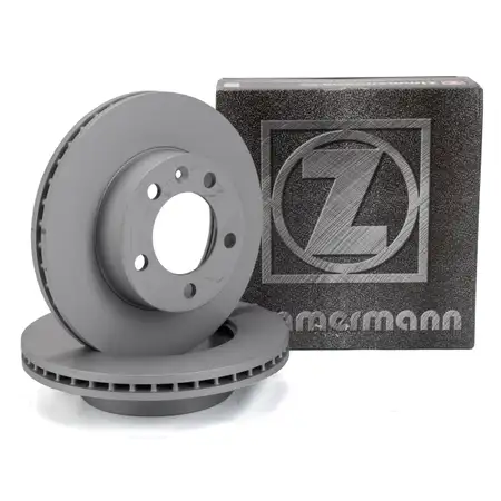 ZIMMERMANN Brake Disc Set for OPEL Movano B, RENAULT Master 3, NISSAN NV400 X62 (Front)