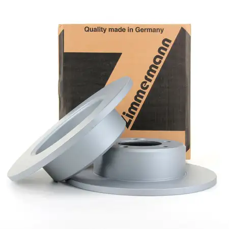 ZIMMERMANN Brake Discs for Nissan NV400, Opel Movano, and Renault Master (Rear)