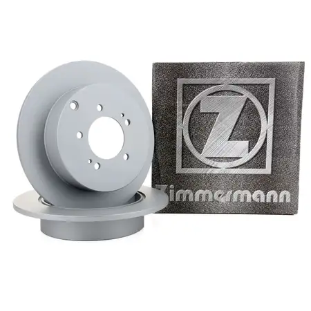 ZIMMERMANN Brake Disc Set for C-Crosser, C5, Lancer, Outlander 4007 (Rear)