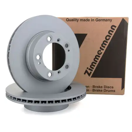 ZIMMERMANN Brake Disc Set for Porsche Boxster (986) 2.5, 2.7, 204&ndash;228 hp (front)