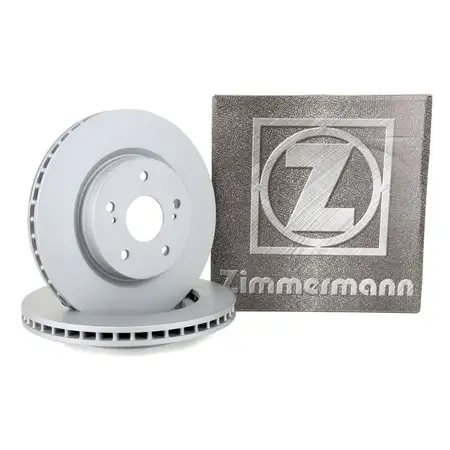 ZIMMERMANN Bremsscheiben Satz f&uuml;r Suzuki Grand Vitara II (JT) Allrad vorne