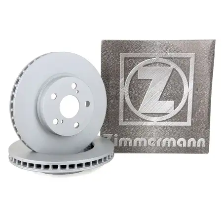 ZIMMERMANN Bremsscheiben f&uuml;r Toyota Carina E 1.6 2.0D Celica 1.8 Prius vorne