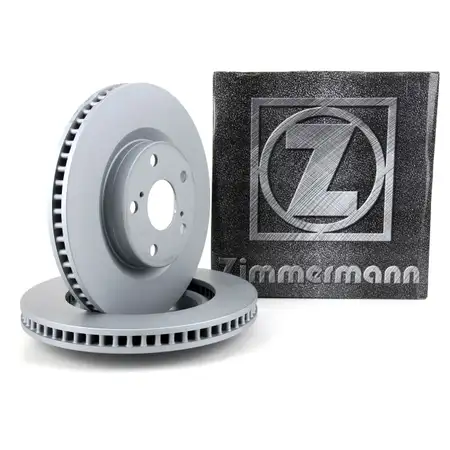 ZIMMERMANN Brake Discs for TOYOTA AURIS E18, CAMRY V4, V5, RAV 4 III + IV (Front)