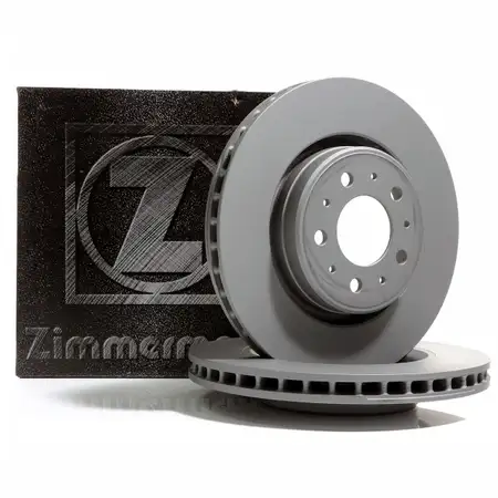 ZIMMERMANN Brake Disc Set for VOLVO C70, S70, V70 (16-inch front) 31262095