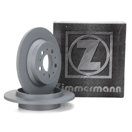 ZIMMERMANN Brake Disc Set for VOLVO S60, S80, V70, 2 XC70 Cross Country (15/16-inch rear)