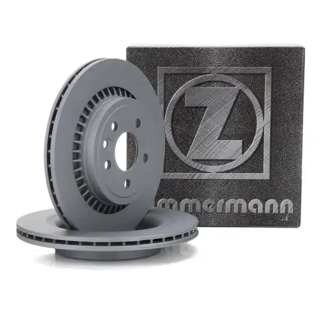 ZIMMERMANN Bremsscheiben Satz f&uuml;r VOLVO XC60 156 2008-2017 hinten