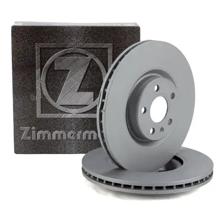 ZIMMERMANN Brake Disc Set for VOLVO S60 (3), S90 (2), V60 (2), V90 (2), XC40, XC60 (2) &ndash; Front