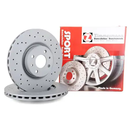 Zimmermann SPORT brake discs for ALFA ROMEO 155, FIAT Bravo 1.2, LANCIA Delta 1.2, 1.3 (front)