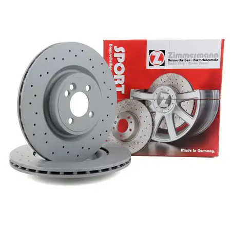 Zimmermann SPORT Brake Disc Set (316 mm) for Mini R53, R56, R57, R55, R58, R59 (Front)