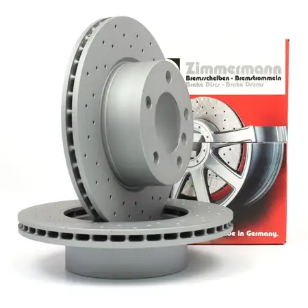 Zimmermann SPORT brake discs for BMW F20 F21 114i, 116i, 114d, 116d, 118d (Front)