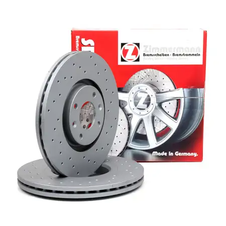 ZIMMERMANN SPORT Bremsscheiben f&uuml;r CITROEN C4/C4 Picasso/Grand Picasso PEUGEOT 207 vorne