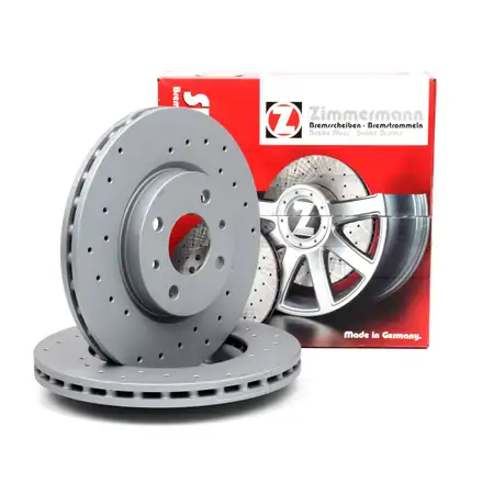 ZIMMERMANN 230.2365.52 SPORT brake discs for ALFA ROMEO, CITROEN, FIAT, PEUGEOT (Front)