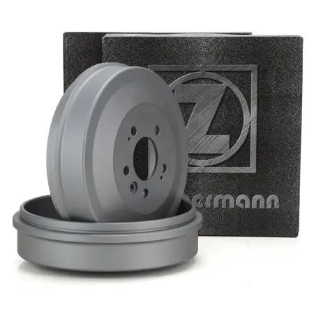 ZIMMERMANN Bremstrommeln Satz f&uuml;r VW Amarok 2.0 TSI 2.0/3.0 TDI PR-2E3 hinten 2H0609617