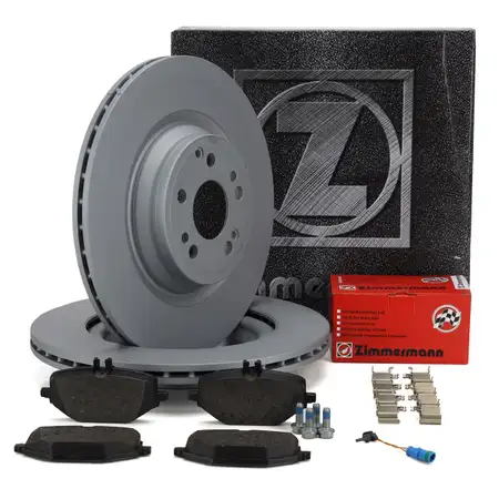 ZIMMERMANN Brake Discs, Pads, and Sensor for MERCEDES GLE 5/C167 GLS with Rear Sport Package