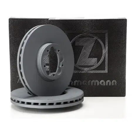 ZIMMERMANN Brake Disc Set for FORD Tourneo/Transit Custom V362 V363 (Front) 2256034