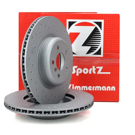 Zimmermann SPORT Brake Disc Set for BMW G20, G30/31, G32, G11/12, G15, X3, X4, X7, Z4 (Rear)