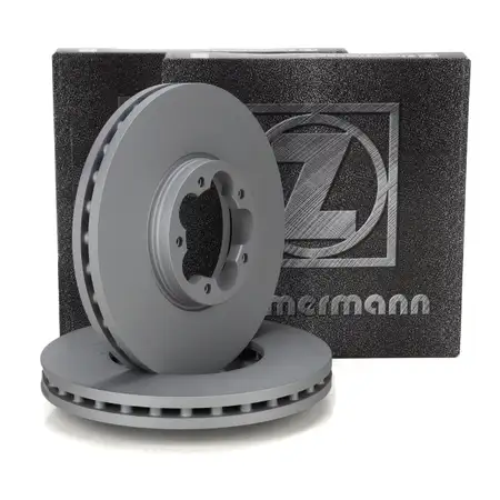 ZIMMERMANN Bremsscheiben Satz f&uuml;r FORD Transit V363 vorne 2168836