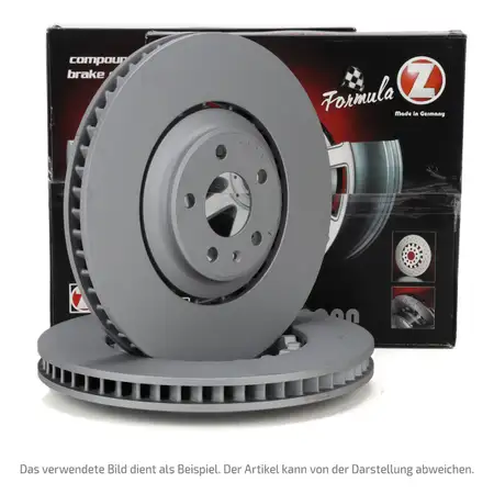 Zimmermann FORMULA Z Brake Disc Set for BMW 5 Series E39 M5 400 hp (rear)