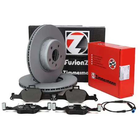 Zimmermann FORMULA F Bremsscheiben Bel&auml;ge Sensor f&uuml;r BMW G20 G21 320e 330e G22 430i vorne