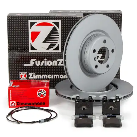 Zimmermann FORMULA F Bremsscheiben + Bel&auml;ge f&uuml;r BMW F20 F21 F22 F23 F30-34 F32-36 hinten