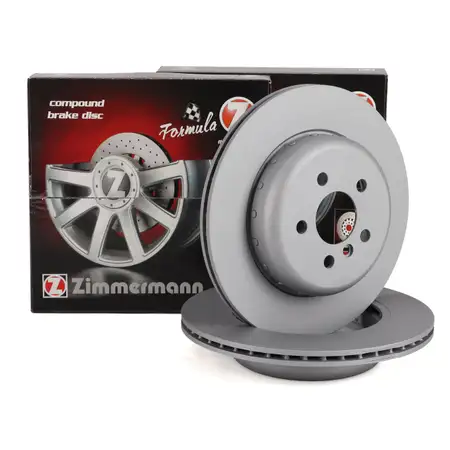 Zimmermann FORMULA F Bremsscheiben Satz f&uuml;r BMW G30 G31 G32 G11 G12 X3 X4 X5 hinten