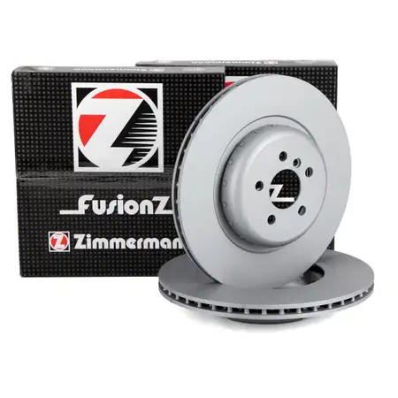Zimmermann FORMULA F brake disc set for BMW G30, G11/12, G14/15 X5, G05, X6, G06, X7 (Rear)