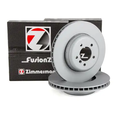 Zimmermann FORMULA F Brake Disc Set for BMW 5 Series E60, E61; 6 Series E63, E64 (Front)