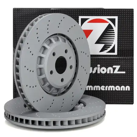 Zimmermann FORMULA Z Brake Disc Set for AUDI RS3 8Y, RSQ3, FE, CUPRA Formentor VZ5 (Front)