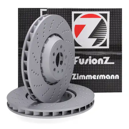 Zimmermann FORMULA Z Bremsscheiben Satz f&uuml;r BMW M2 G87 M3 G80 G81 M4 G82 G83 vorne