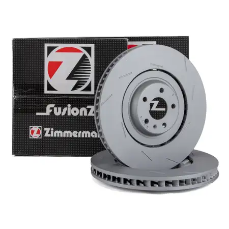 Zimmermann FORMULA Z Bremsscheiben Satz f&uuml;r PORSCHE Macan (95B) bis 09.2018 vorne
